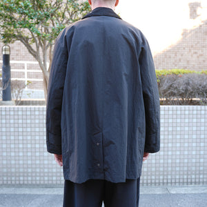 NYLON OX BAL COLLAR HALF COAT