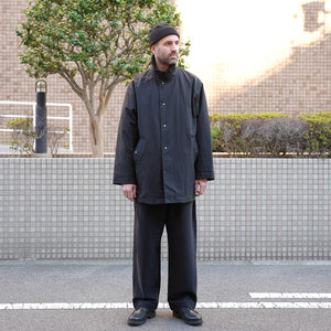 NYLON OX BAL COLLAR HALF COAT