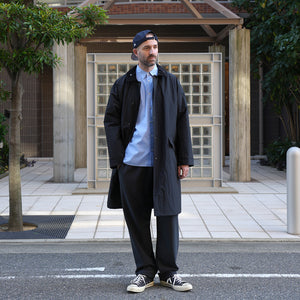 NYLON OX BAL COLLAR COAT – MANUAL ALPHABET ONLINE STORE