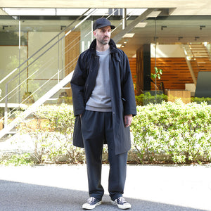 NYLON OX BAL COLLAR COAT – MANUAL ALPHABET ONLINE STORE