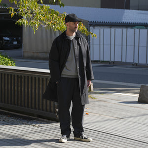 NYLON OX BAL COLLAR COAT – MANUAL ALPHABET ONLINE STORE