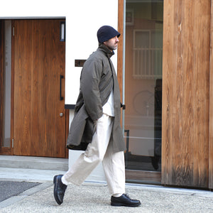 NYLON OX BAL COLLAR COAT – MANUAL ALPHABET ONLINE STORE