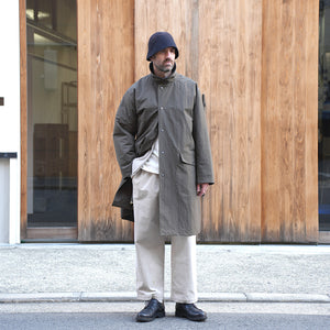 NYLON OX BAL COLLAR COAT – MANUAL ALPHABET ONLINE STORE