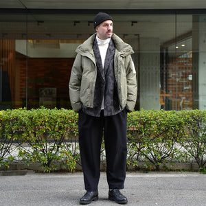 NANGA×MANUAL ALPHABET BOROUGH SHORT DOWN JKT – MANUAL ALPHABET