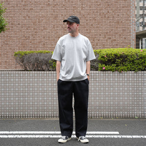 DERABE HEM RIB TEE – MANUAL ALPHABET ONLINE STORE