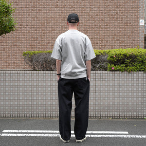 12oz BLACK DENIM EASY PANTS – MANUAL ALPHABET ONLINE STORE