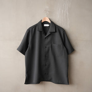 EVALET MESH OPEN COLLAR S/S SHT