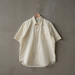 STRIPE LOOSE FIT R/C S/S SHT