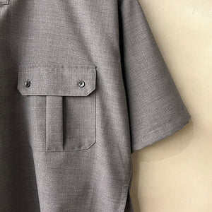 T/W HENLEY NECK PULL-OVER SHT（再入荷）