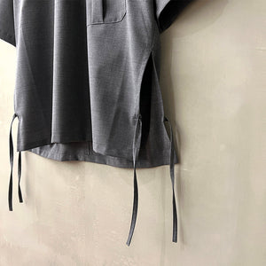 T/W HENLEY NECK PULL-OVER SHT（再入荷）