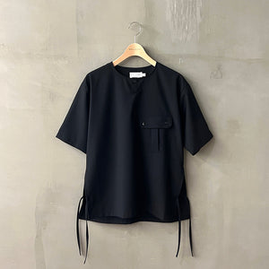 T/W HENLEY NECK PULL-OVER SHT（再入荷）