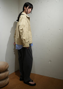 HIGH COUNT NYLON ZIP JACKET