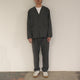 T/W NO COLLAR JACKET