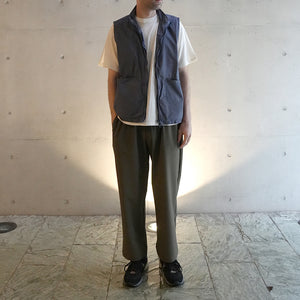 O/D TYPEWRITER ZIP UP VEST