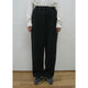BRUSHED SWEAT TUCK WIDE PANT