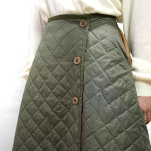 QUILTING REVERSIBLE SKIRT
