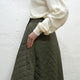 QUILTING REVERSIBLE SKIRT
