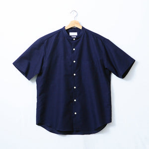 C/L LOOSE FIT  BAND COLLAR S/S SHT（再入荷）