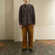 BRUSHED CHECK LOOSE FIT B/C SHT