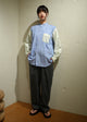 HIGHCOUNT STRIPE LOOSE FIT BC SHT