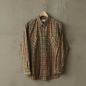 VINTAGE MADRAS LOOSE FIT R/C SHT