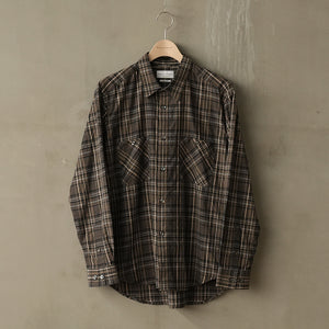 VINTAGE MADRAS LOOSE FIT R/C SHT