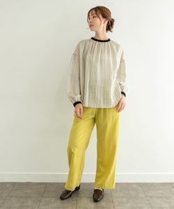 LIYOCELL TWILL EASY PANTS【MANON】