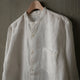 WRINKLE LINEN LOOSE FIT B/C SHT