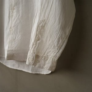 WRINKLE LINEN LOOSE FIT B/C SHT