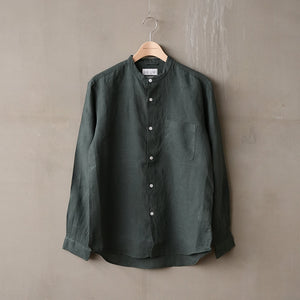 WRINKLE LINEN LOOSE FIT B/C SHT