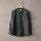 WRINKLE LINEN LOOSE FIT B/C SHT