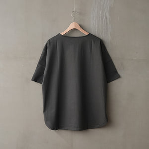 BOATNECK ROUND SS TEE