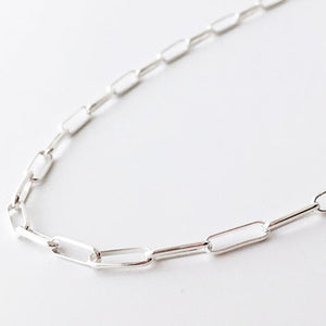 esperanto OVAL CHAIN NECKLACE