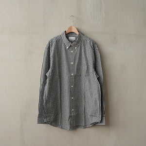 100/2 GINGHAM BD SHT/Bulging Fit