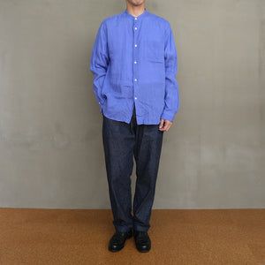 WRINKLE LINEN LOOSE FIT B/C SHT