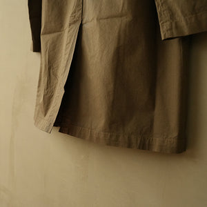 OVERDYED TWILL SHT COAT