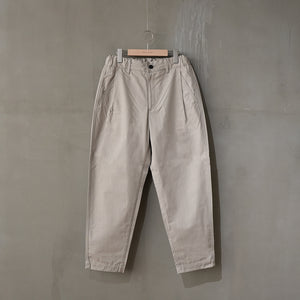 HIGH COUNT BURBERRY TAPERED PANTS　