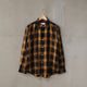 TWILL CHECK LOOSE FIT R/C SHT