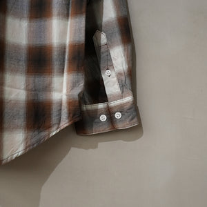 TWILL CHECK LOOSE FIT B/C SHT