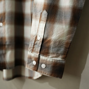 TWILL CHECK LOOSE FIT R/C SHT