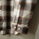 TWILL CHECK LOOSE FIT B/C SHT