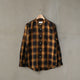 TWILL CHECK LOOSE FIT B/C SHT
