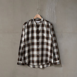 TWILL CHECK LOOSE FIT B/C SHT