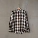 TWILL CHECK LOOSE FIT B/C SHT