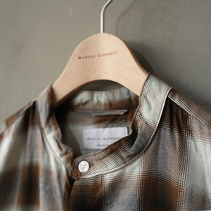 TWILL CHECK LOOSE FIT B/C SHT