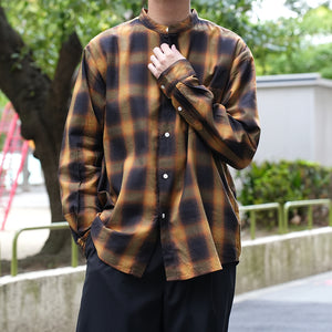 TWILL CHECK LOOSE FIT B/C SHT