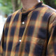 TWILL CHECK LOOSE FIT B/C SHT