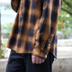 TWILL CHECK LOOSE FIT B/C SHT