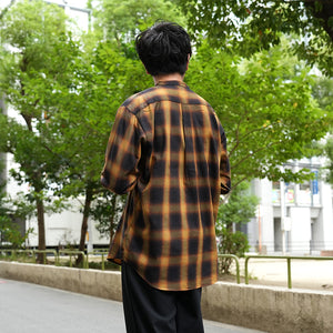 TWILL CHECK LOOSE FIT B/C SHT