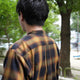 TWILL CHECK LOOSE FIT B/C SHT